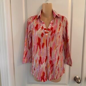 $123 David Cline Crushed Top 3/4 Sleeves